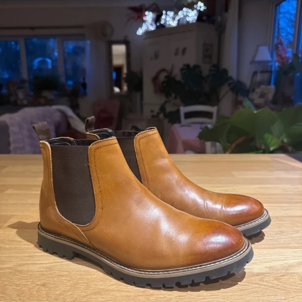 Marks & Spencer Brown Leather Chelsea Boots